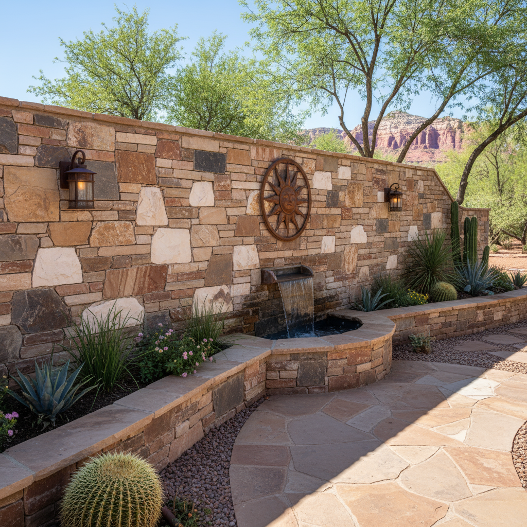 Stonework services in St. George, Utah - Custom 5 Landscaping expert installation