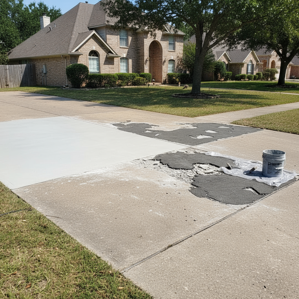 Repair and Sealing for Concrete Services in St. George, Utah - professional installation showing repair and sealing in Southern Utah desert landscape