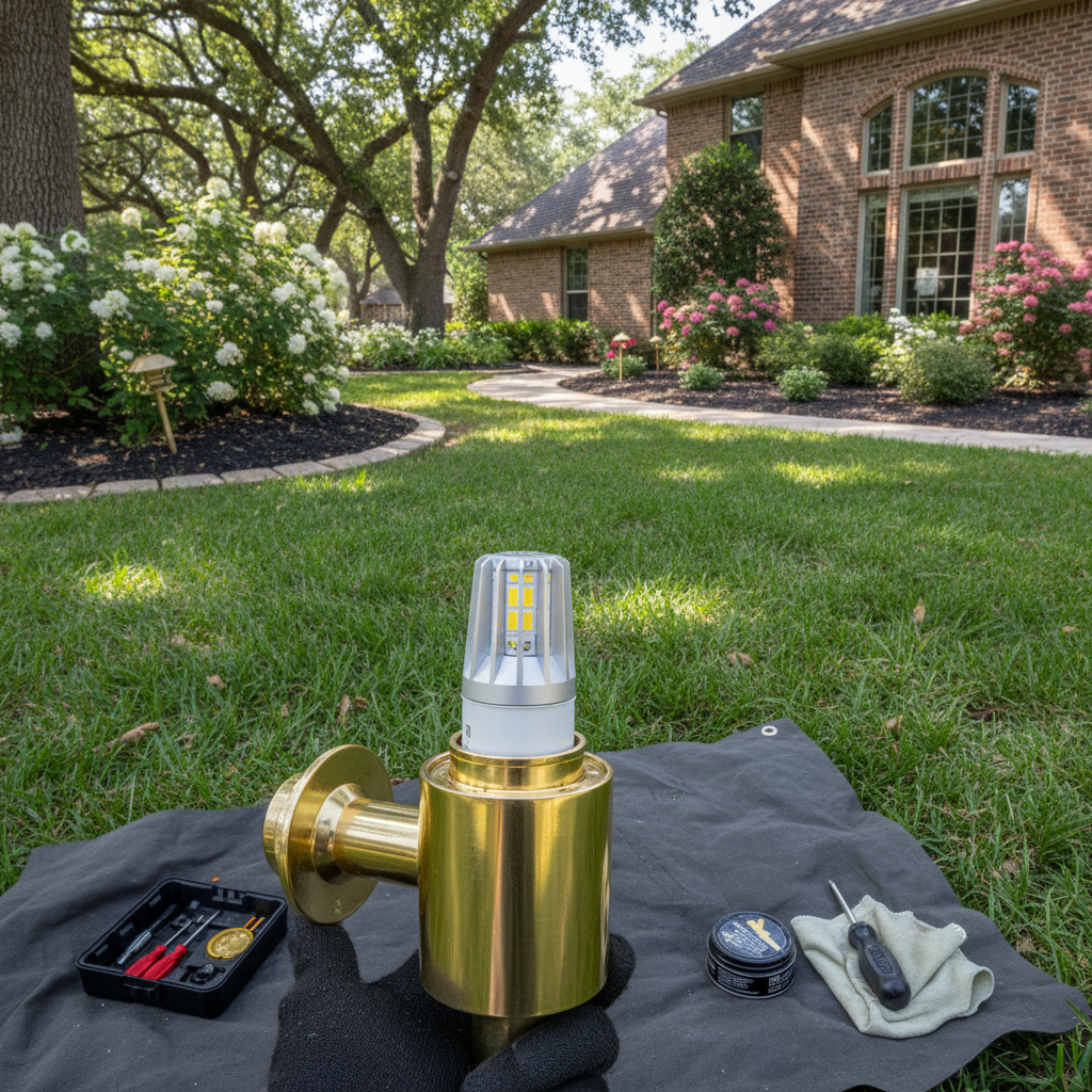 Maintenance and Upgrades for Landscape Lighting in St. George, Utah - professional installation showing maintenance and upgrades in Southern Utah desert landscape