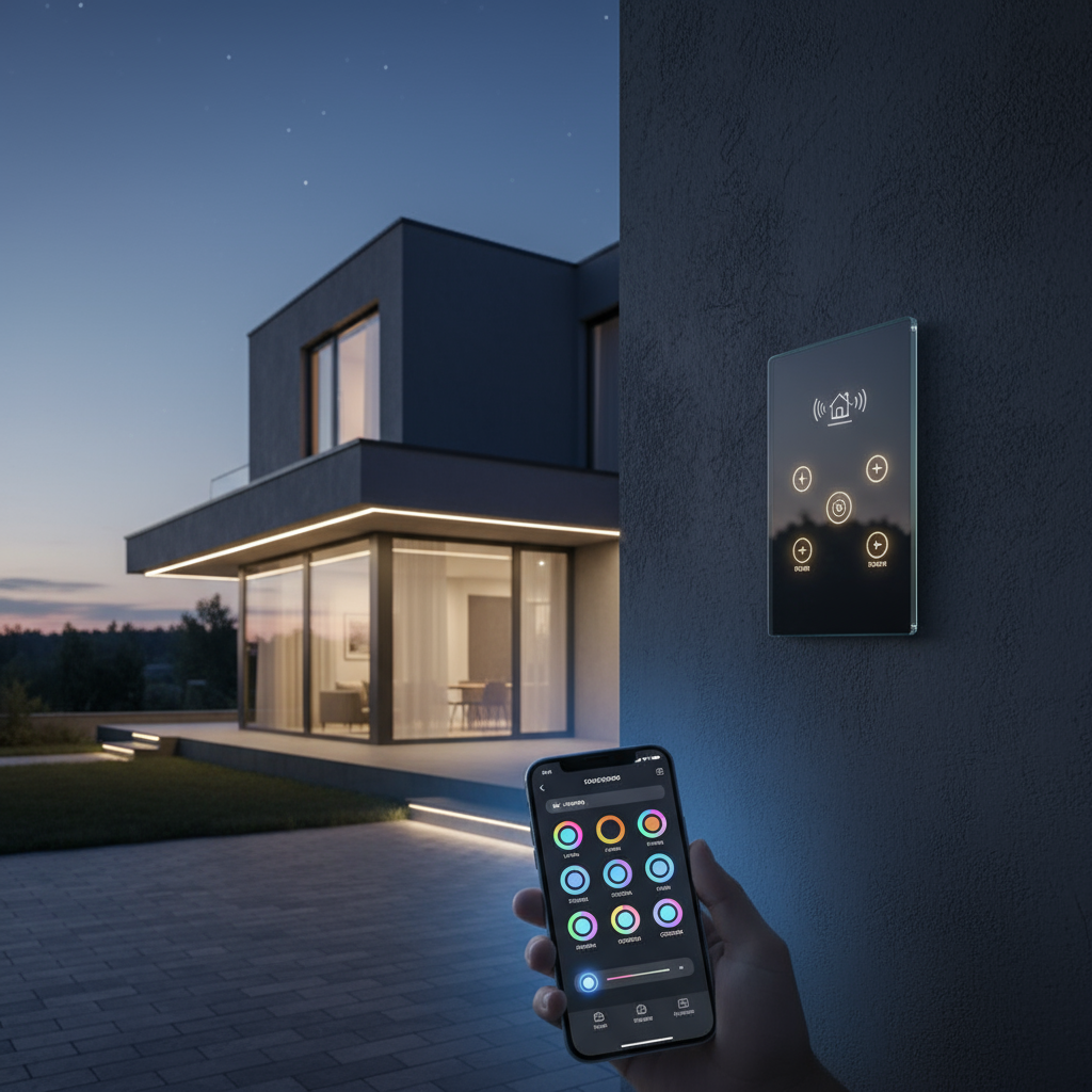 Smart Lighting Control for Landscape Lighting in St. George, Utah - professional installation showing smart lighting control in Southern Utah desert landscape