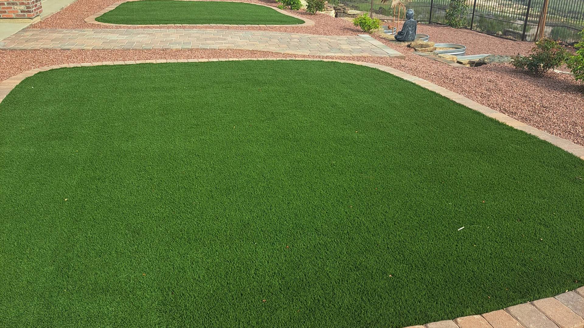 Artificial Turf Installation in St. George, Utah by Custom 5 Landscape