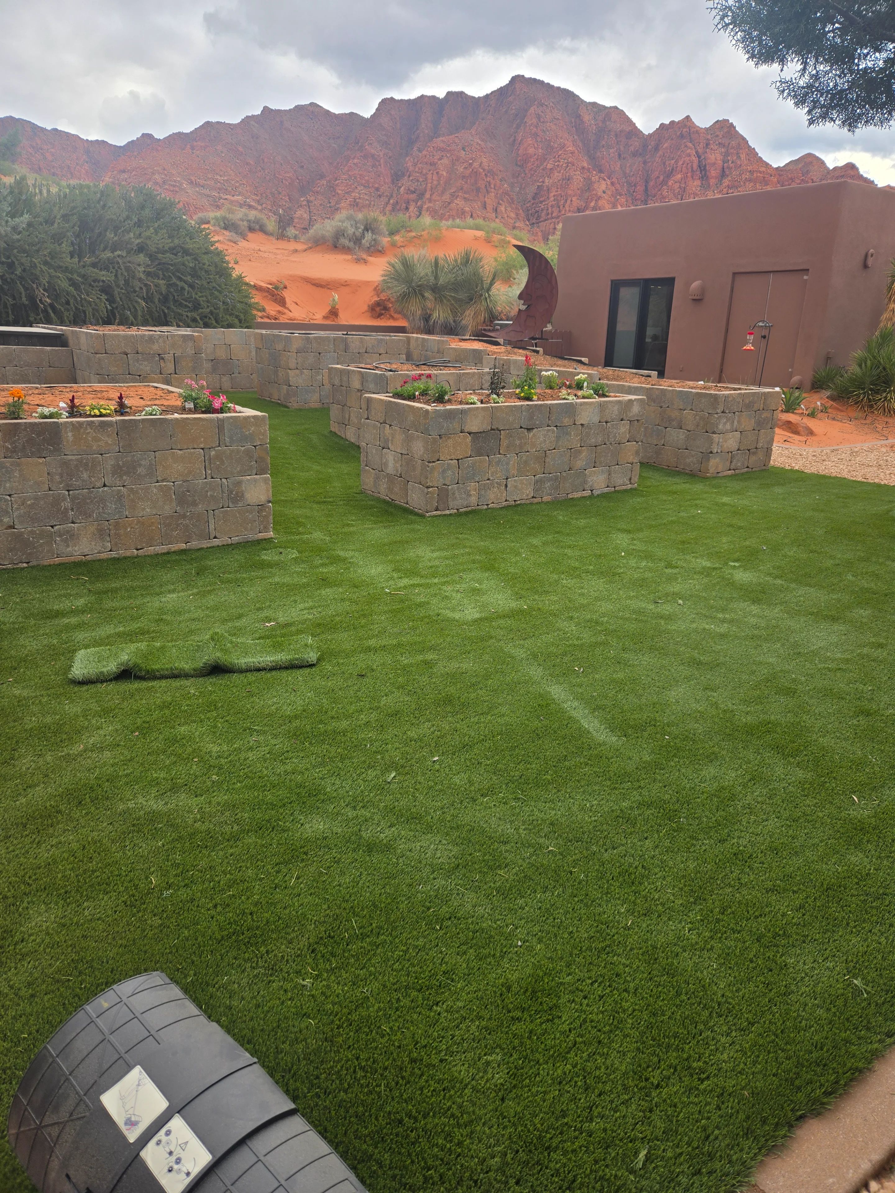 Where Synthetic Grass Works Best, artificial turf installation in St. George, Utah