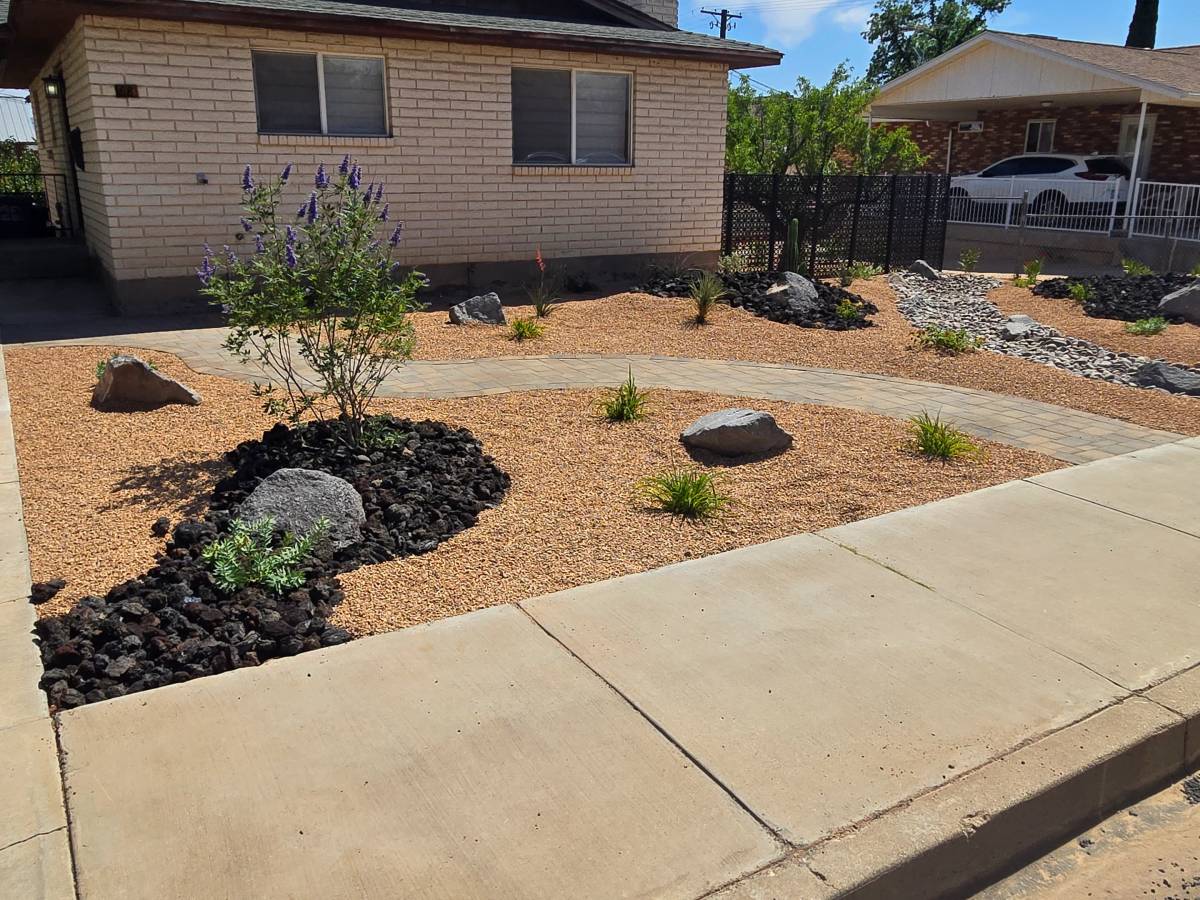 Lawn Replacement and the Water District Rebate, xeriscaping & desert landscaping in St. George, Utah