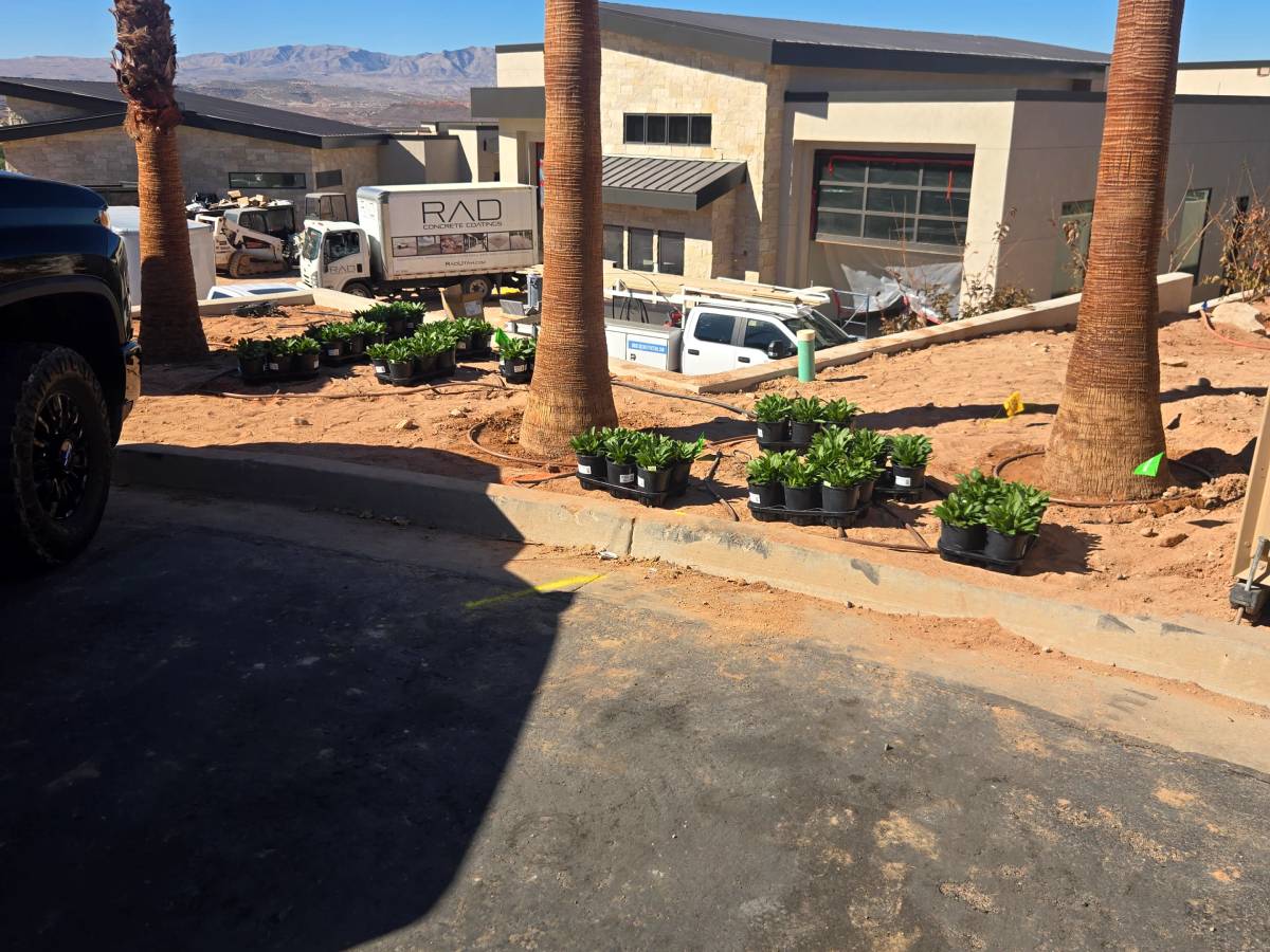 Clay, Caliche, and Soil Preparation, xeriscaping & desert landscaping in St. George, Utah