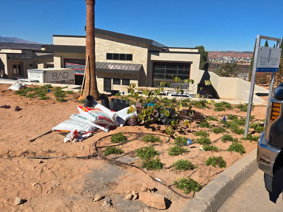 Drip Irrigation Built for Desert Plants, xeriscaping & desert landscaping in St. George, Utah