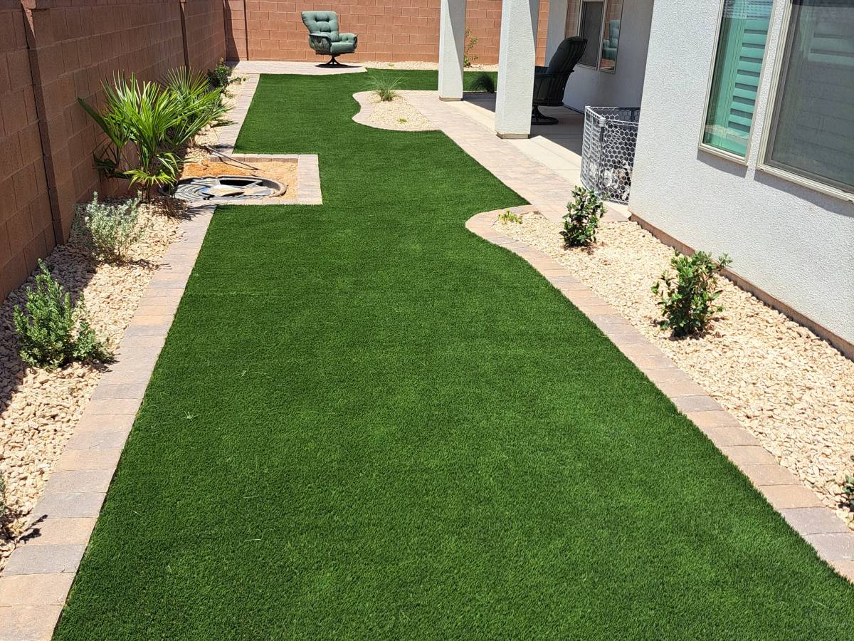 Artificial Turf Built for St. George Heat, artificial turf installation in St. George, Utah