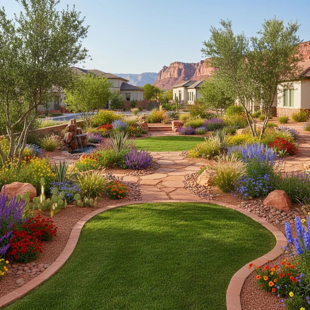 Landscaping in St. George, Utah