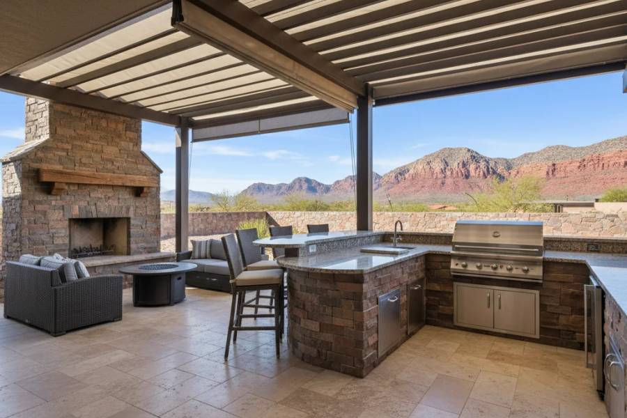 Custom Outdoor Kitchens in St. George, Utah