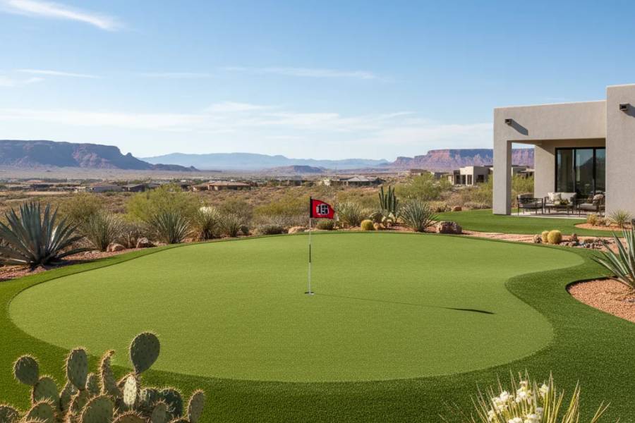 Custom Putting Greens in St. George, Utah