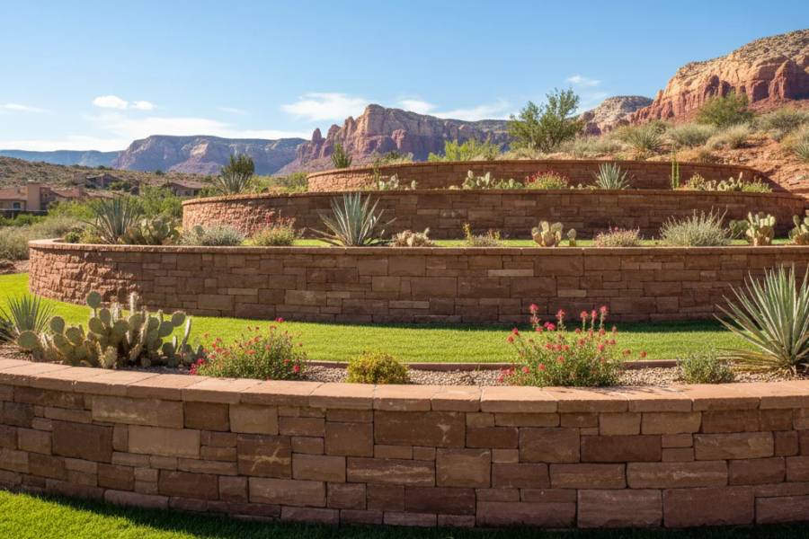 Retaining Walls in St. George, Utah