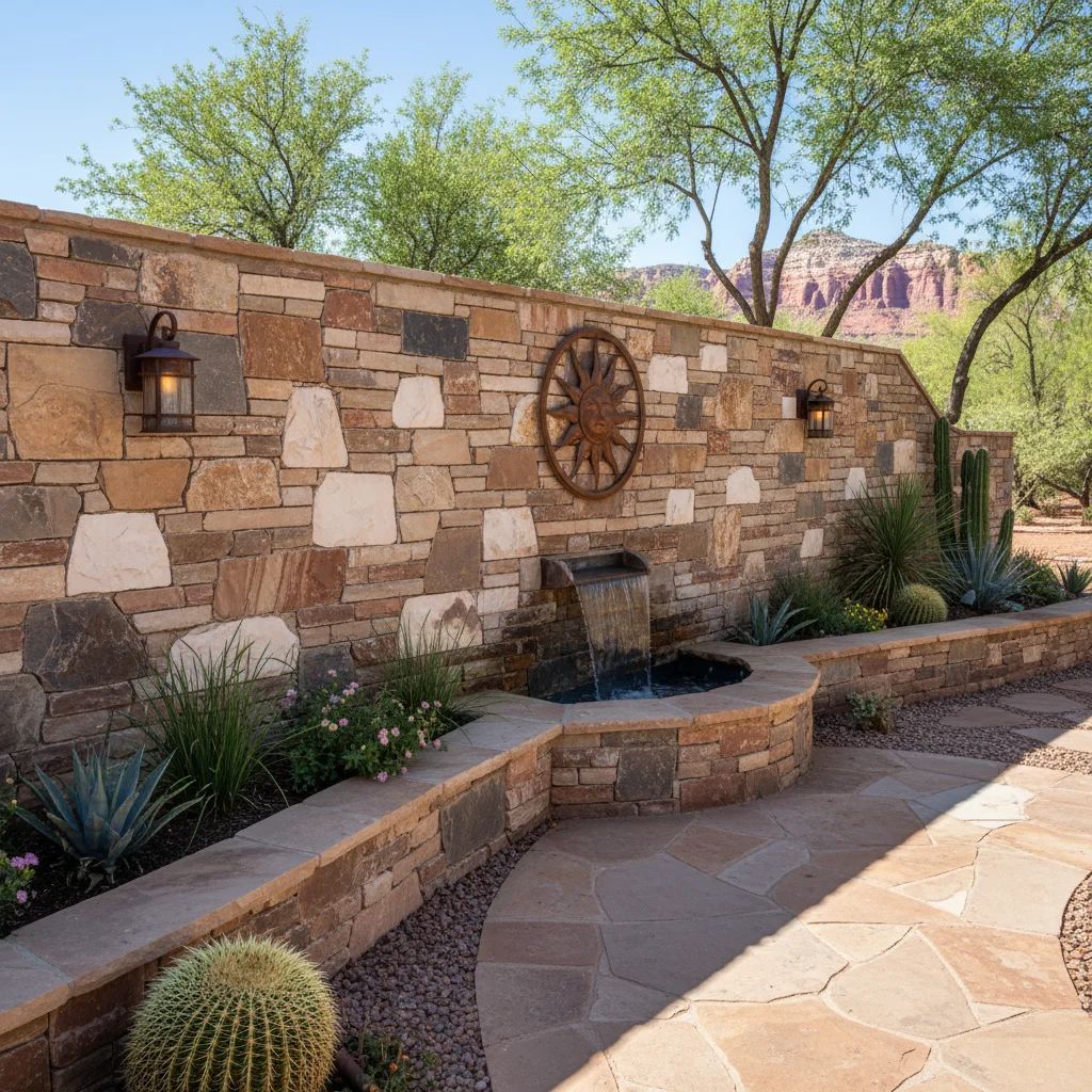 Stonework in St. George, Utah